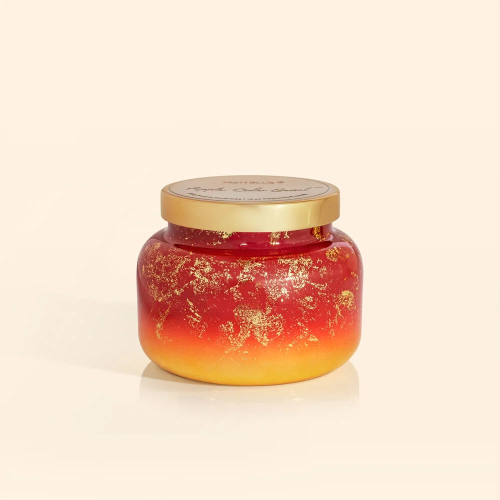 Capri Blue Apple Cider Glitter Jar Candle - 19 oz