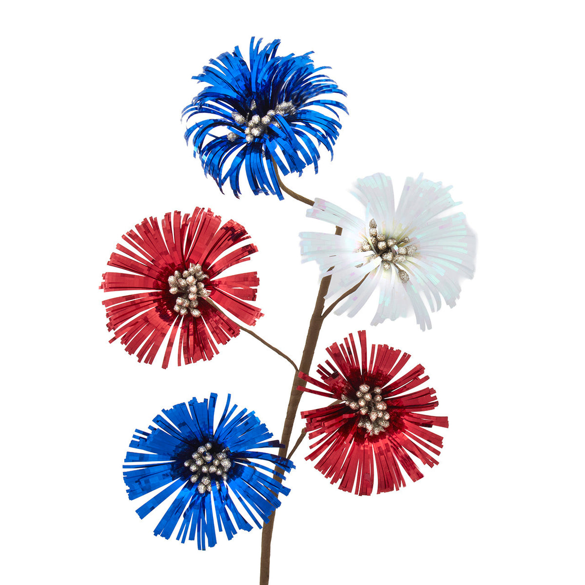 Patriotic Morning Glory Spray