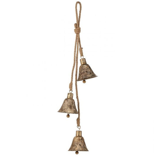 Antique Bells with Jute