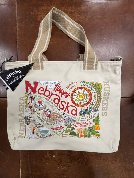 University Nebraska Tote