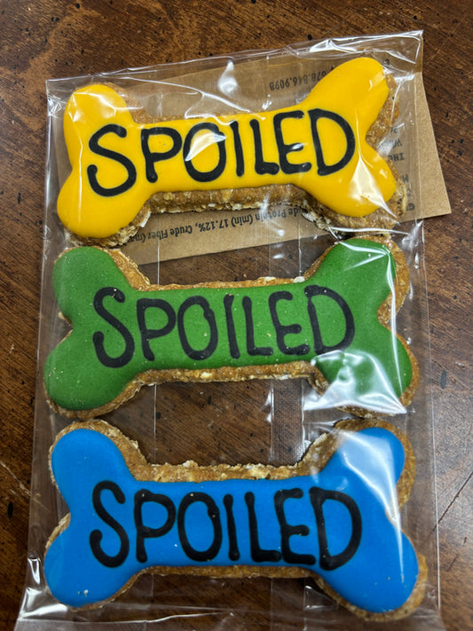 Rainbow Bones Dog Biscuits - Spoiled