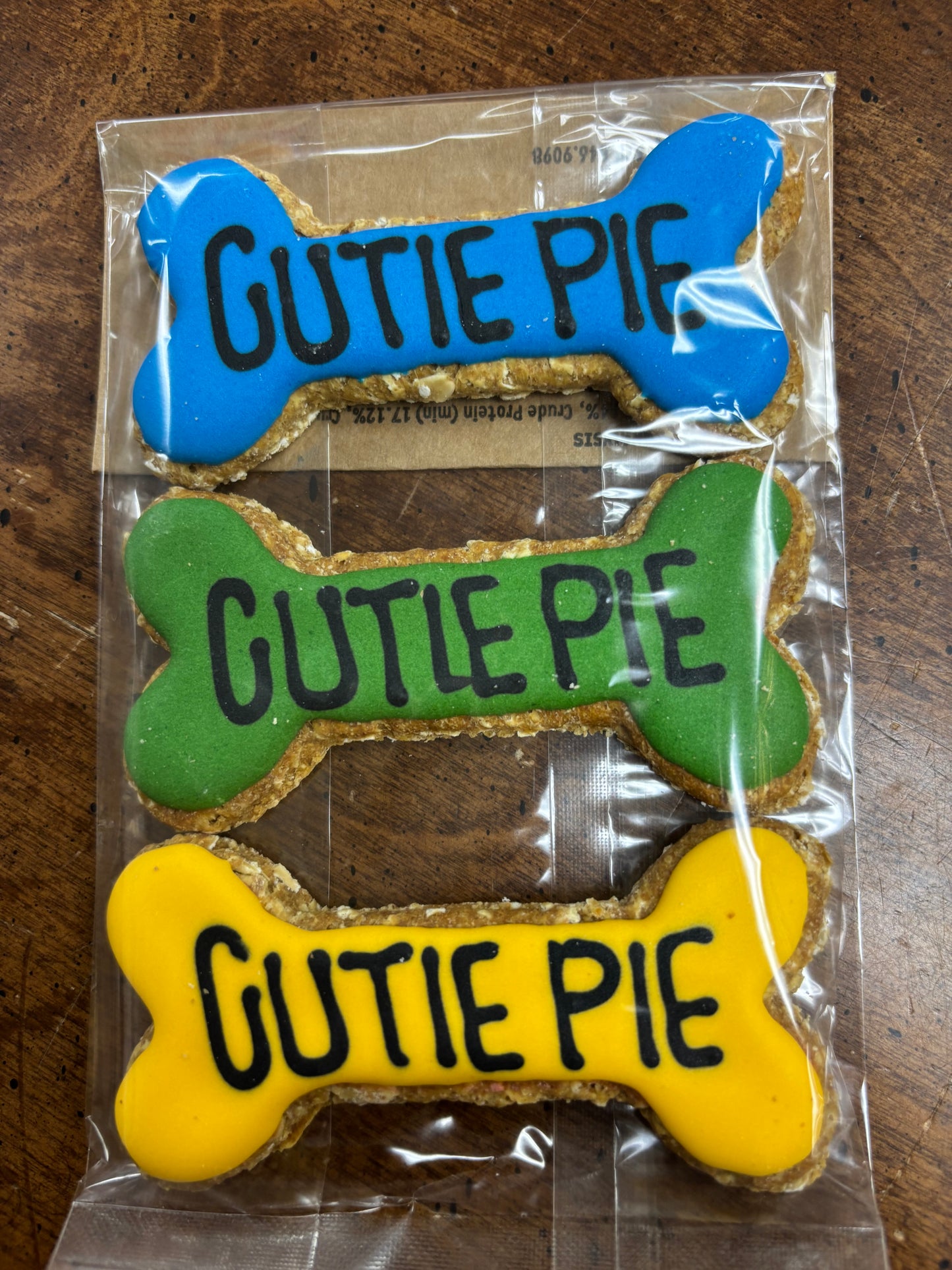 Rainbow Bones Dog Biscuits - Cutie Pie