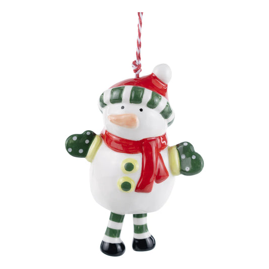 Jolly Snowman Ornament