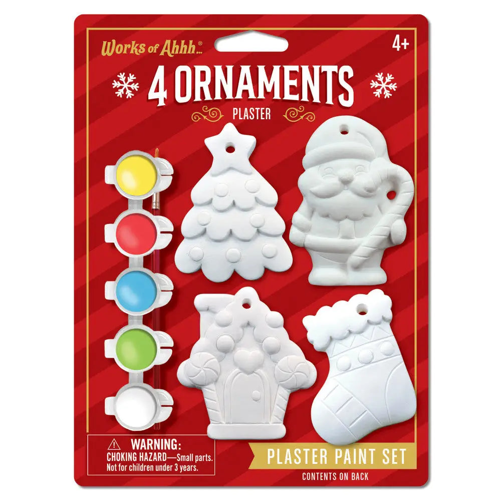 Plaster Paint Kit - Ornaments