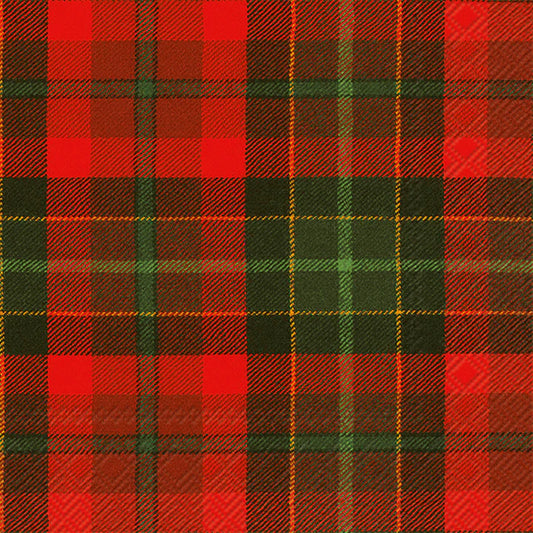 Plaid Luncheon Napkins