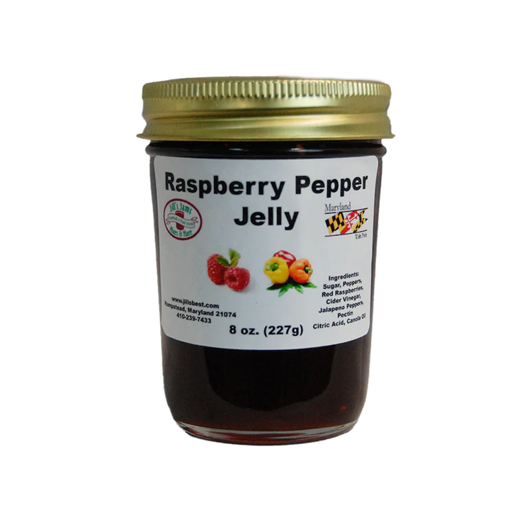 Raspberry Pepper Jelly -8 oz jar