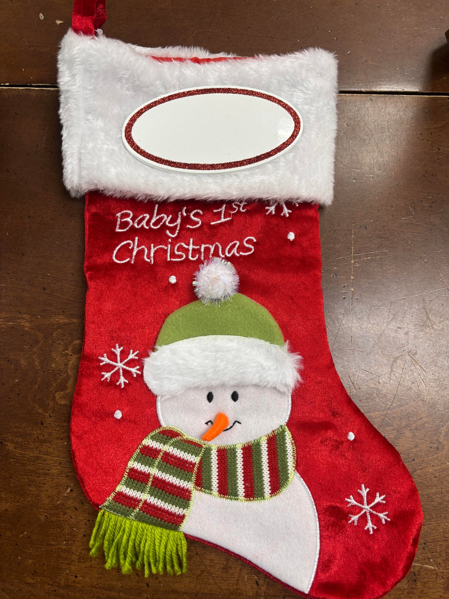 Baby's First Christmas Stocking