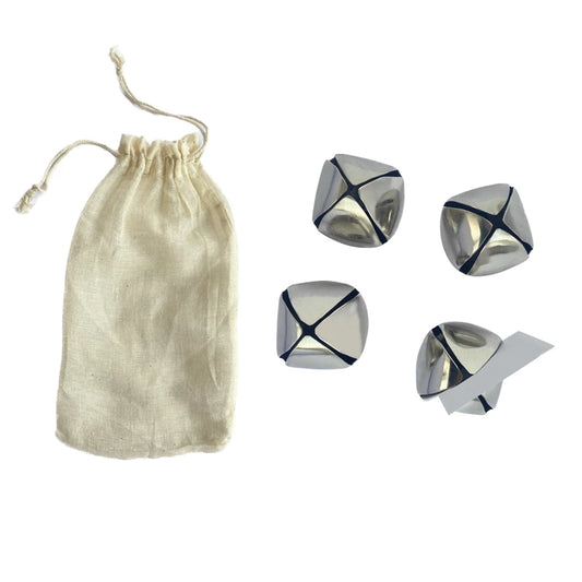 Metal Bell Placecard/Photo Holders -set of 4