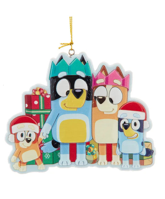 Bluey Family Ornament