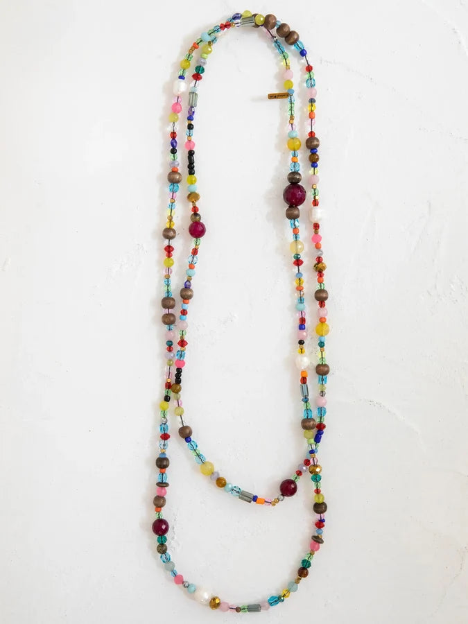 Boho Beaded Necklace