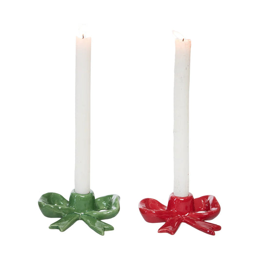 Bow Candle Holder - 2 Colors