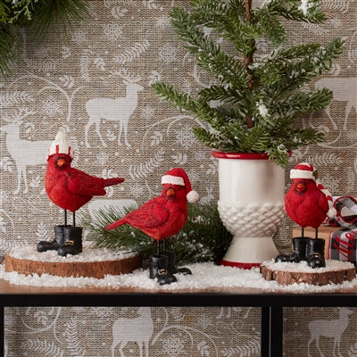 Cardinals in Boots -3 Styles