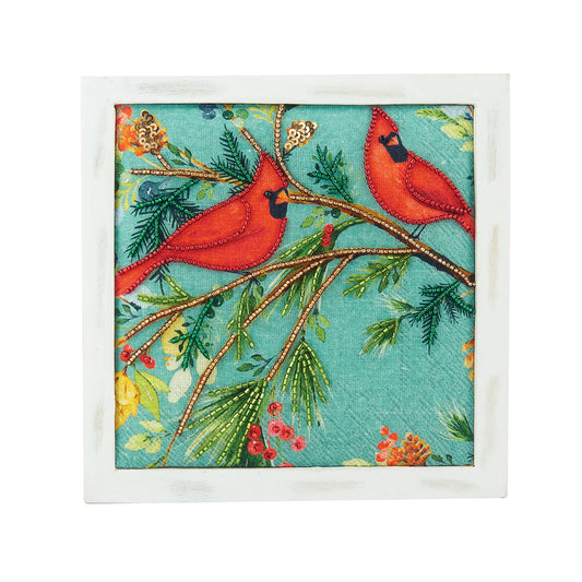 Cardinal Shelf Sitter