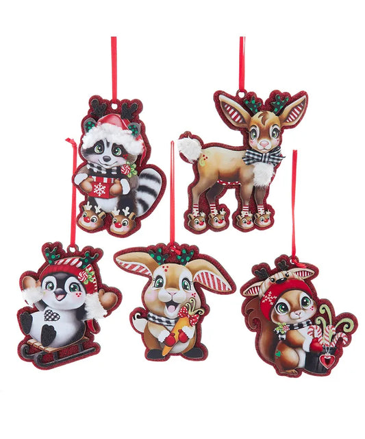 Animal Ornaments - 5 styles