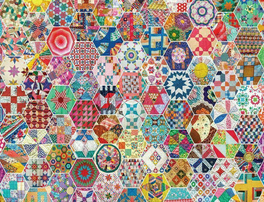 Crazy Quilts Puzzle - 500 pieces