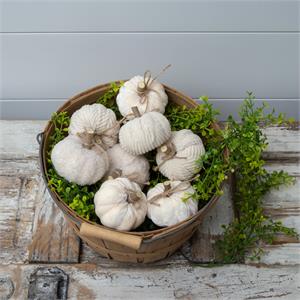 Creamy Soft Fabric Pumpkins