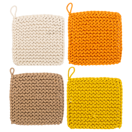 Crochet Pot Holders - Set of 4