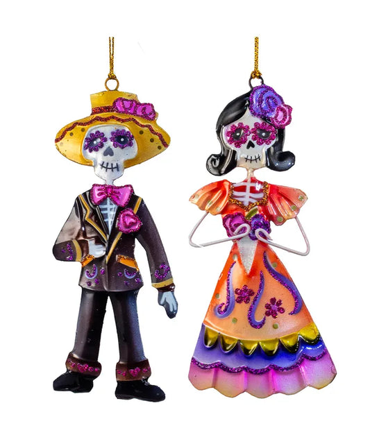Day of the Dead Ornaments - 2 styles