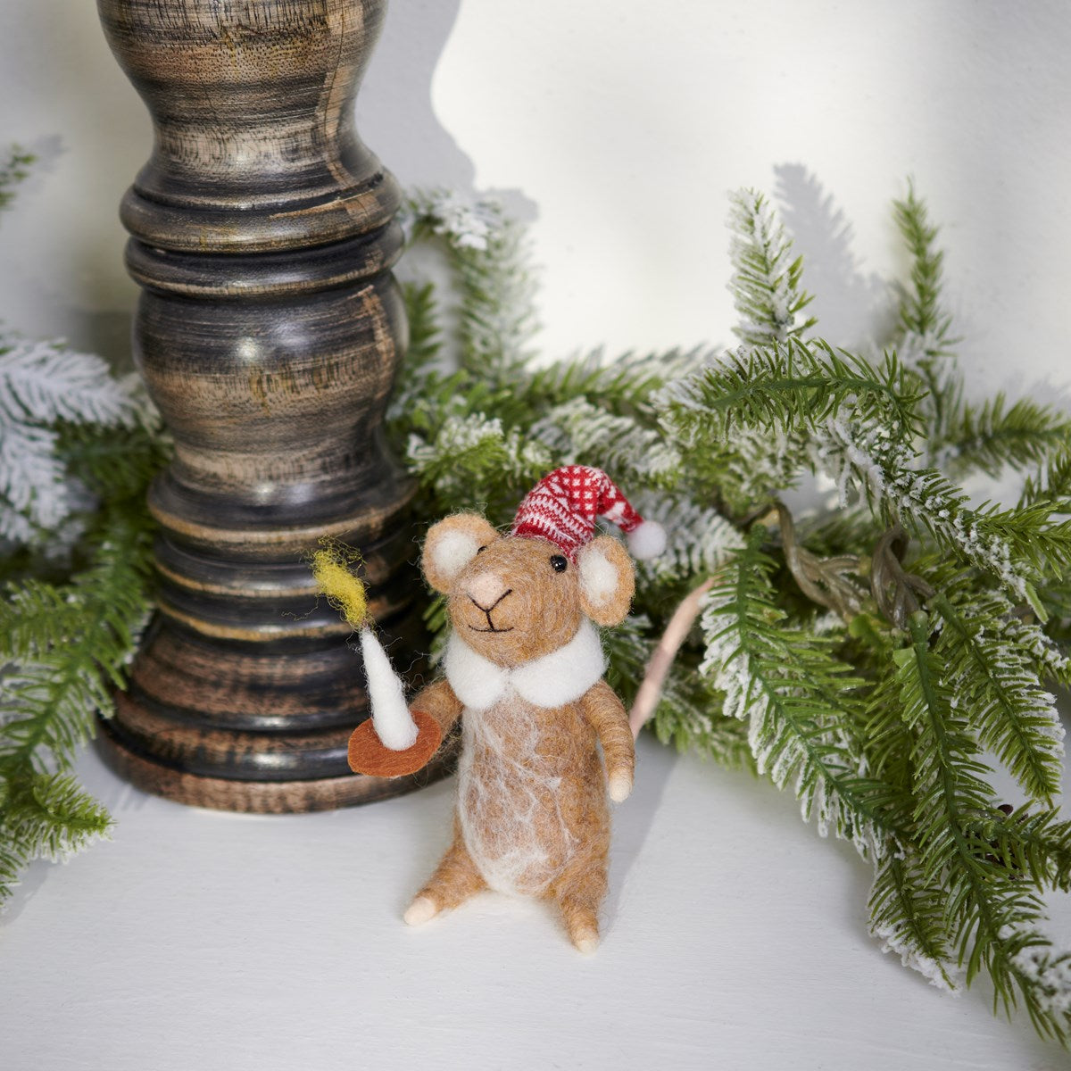 Ebenezer Mouse Critter Ornament