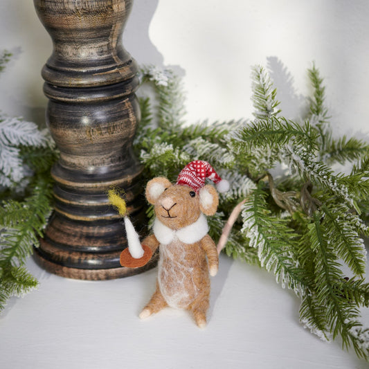 Ebenezer Mouse Critter Ornament