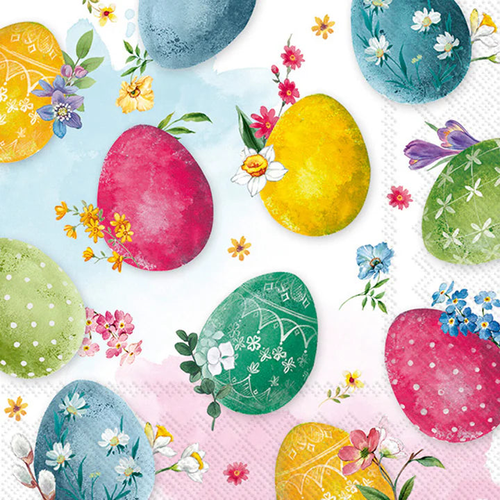 Egg Painting Lunch Napkins
