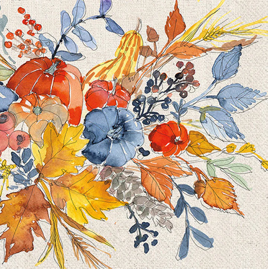Fall Flair Luncheon Napkins