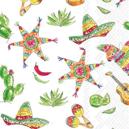 Paper Guest Towels - Fiesta Pattern