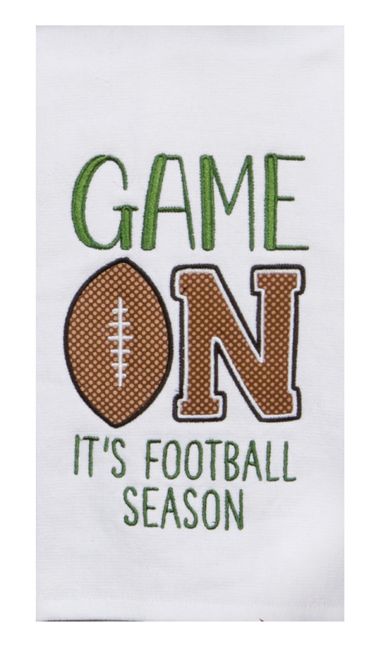 Game On Embroidered Dual Purpose Terry Towel