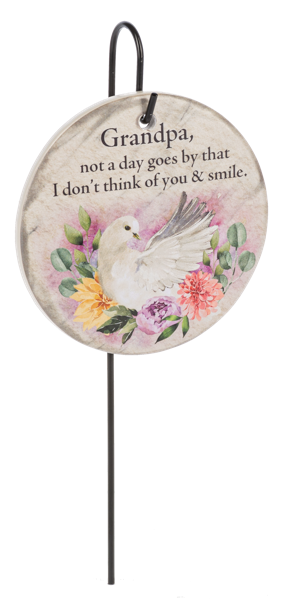 Memorial Plaque Stake - Grandpa