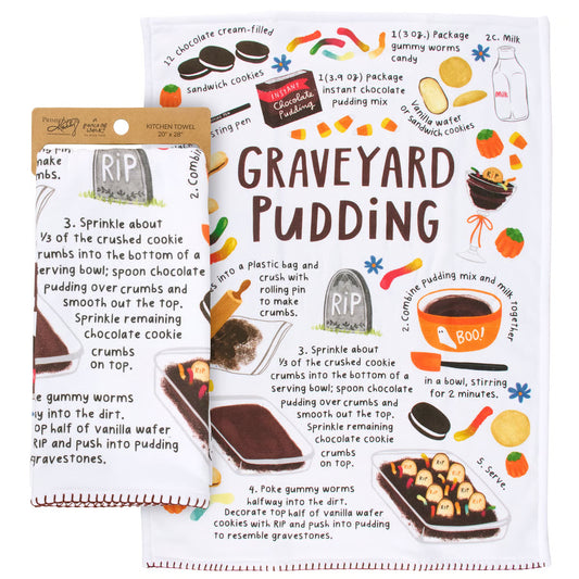 Graveyard Pudding Kitchen Towel