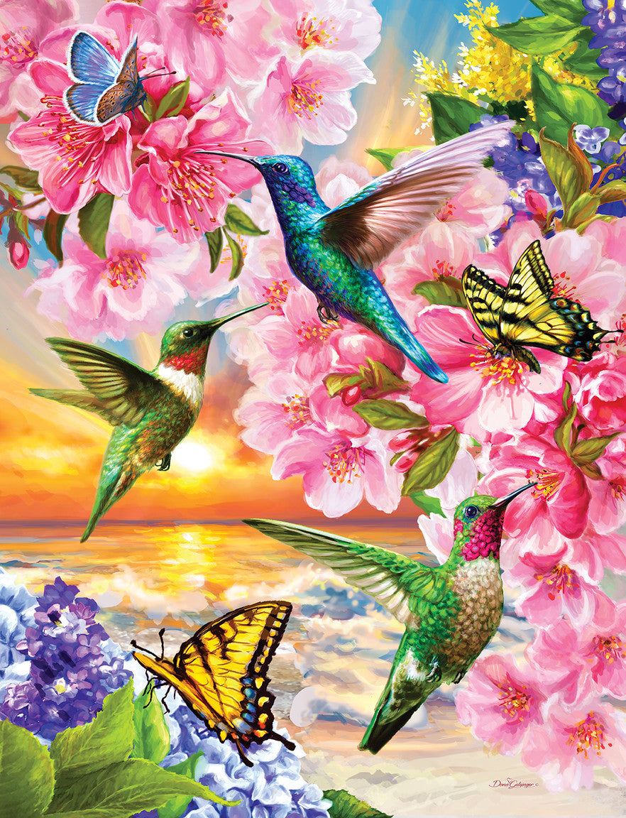 Hummingbirds Puzzle - 500 pieces