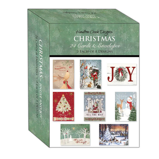 Jingle and Joy Boxed Cards