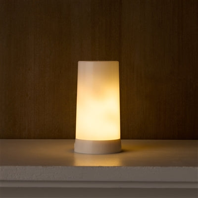 LED Flame Candle - White