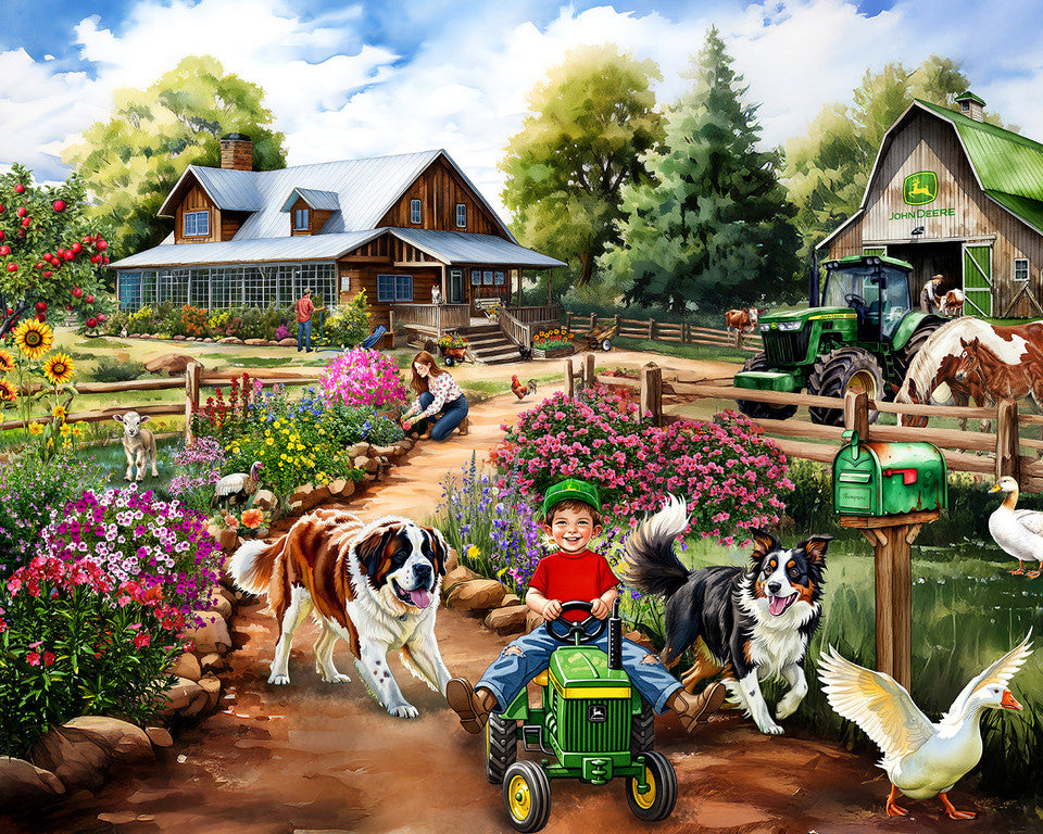 Life on the Farm Puzzle - 500 pieces