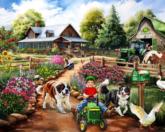 Life on the Farm Puzzle - 500 pieces