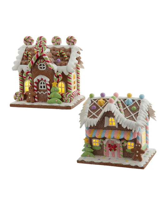 Light Up Gingerbread House