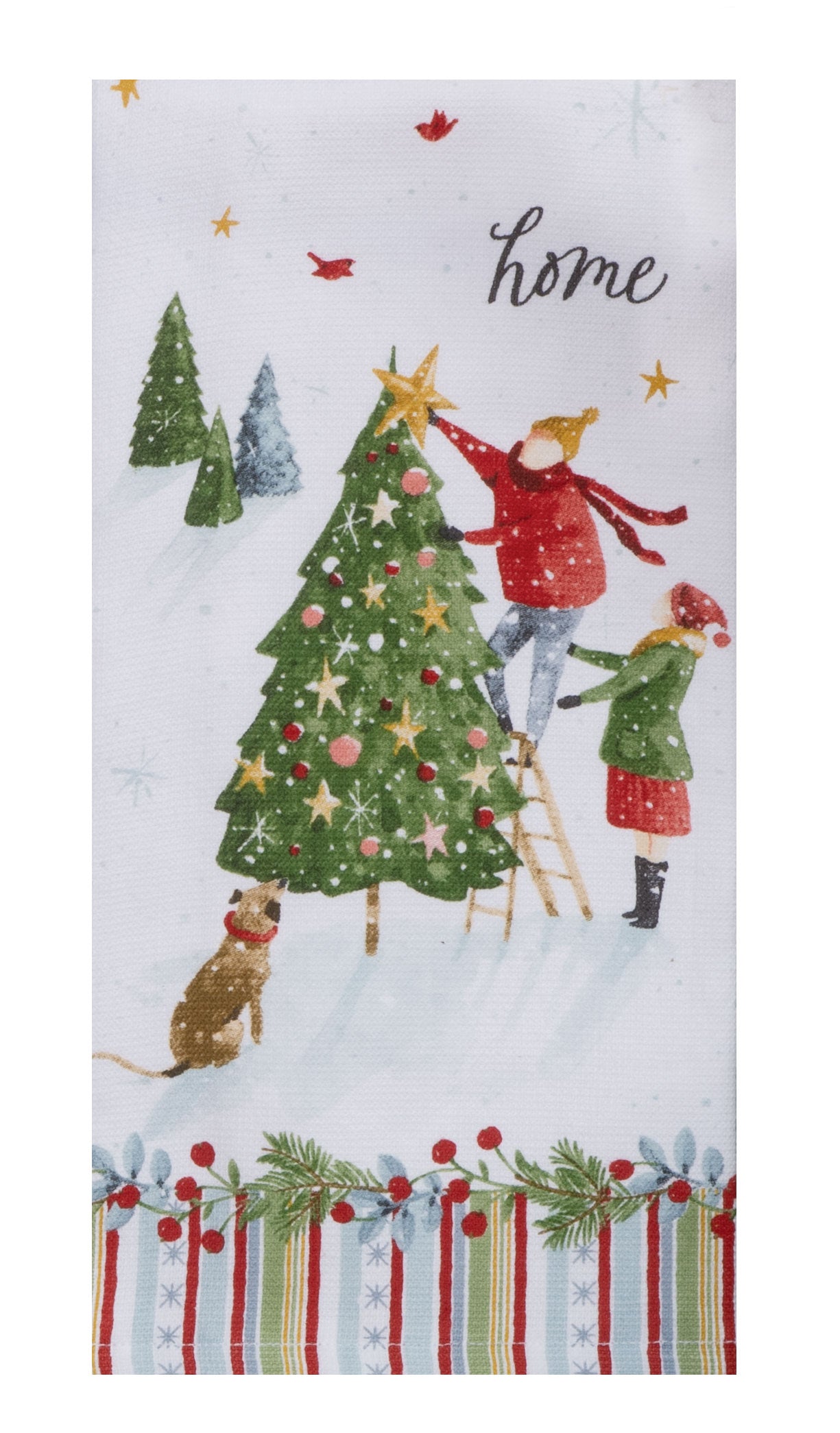 Magical Winterland Kitchen Towel