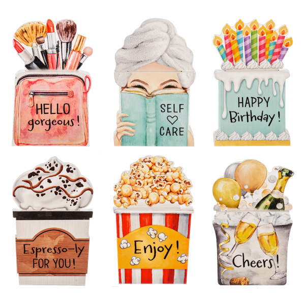 Hidden Message Gift Card Holders