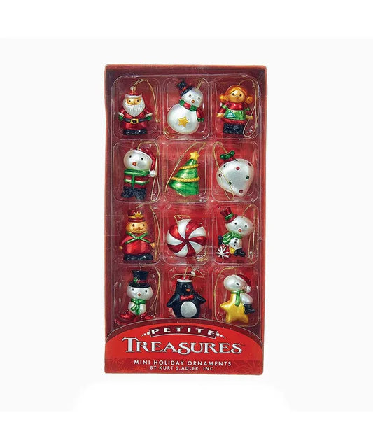 Petite Vintage Ornaments - Box of 12