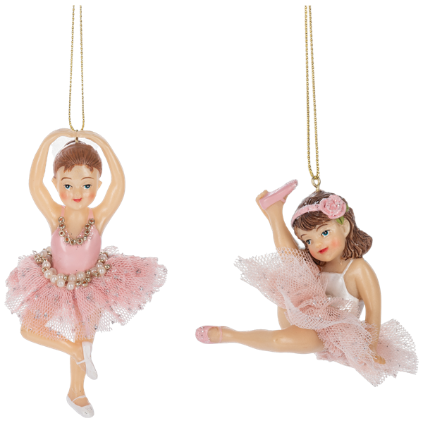 Ballerina Ornaments - 2 styles