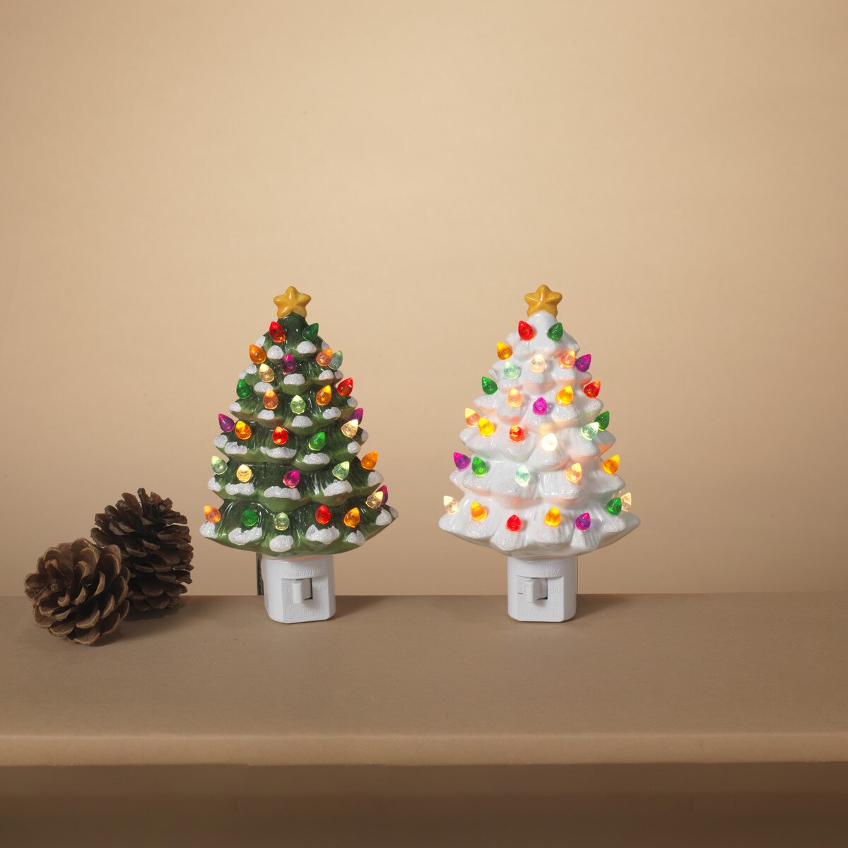 Electric Christmas Tree Night Light - 2 colors