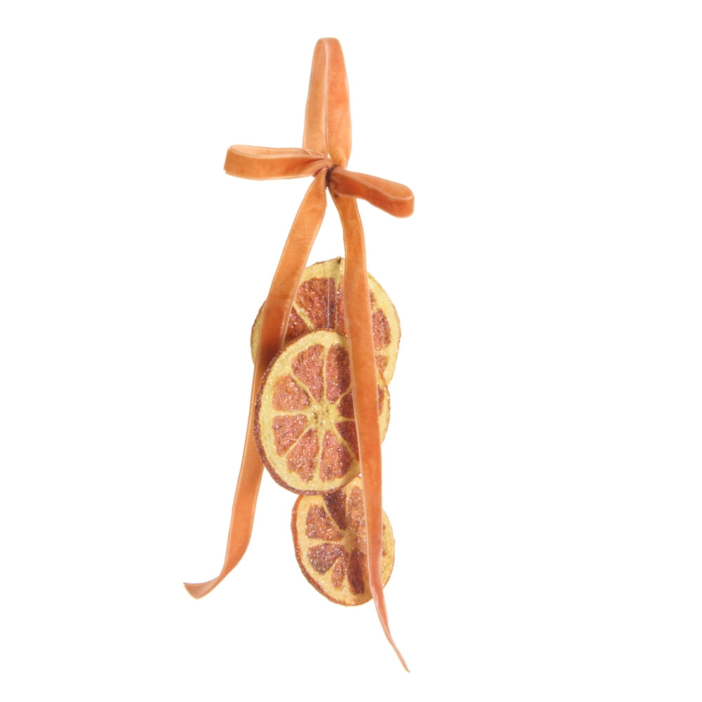 Iced Orrange Slice Ornament