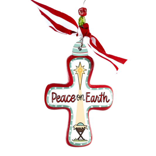 Peace on Earth Ornament