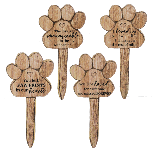 Pet Memorial Plant Picks