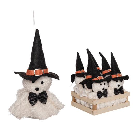 Plush Ghost Ornaments