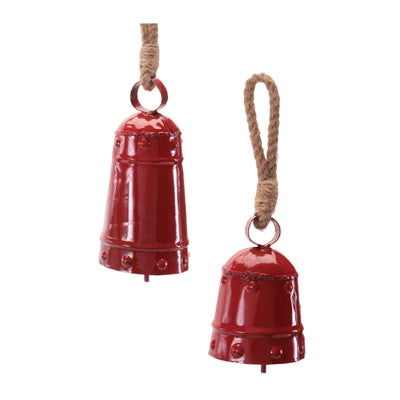Red Bell Ornament - 2 sizes