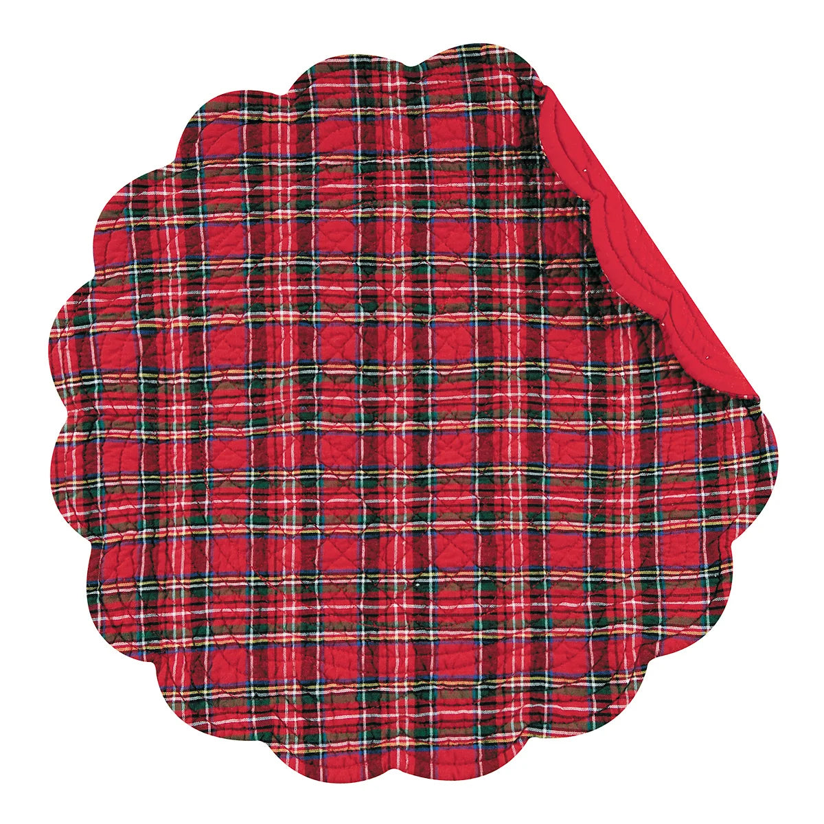Red Plaid Placemat
