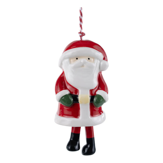 Red Suit Santa Ornament