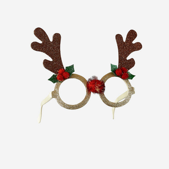 Reindeer/Christmas Tree Glasses
