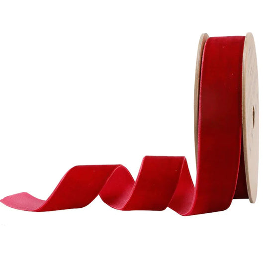 Velvet Ribbon - 1" Magenta